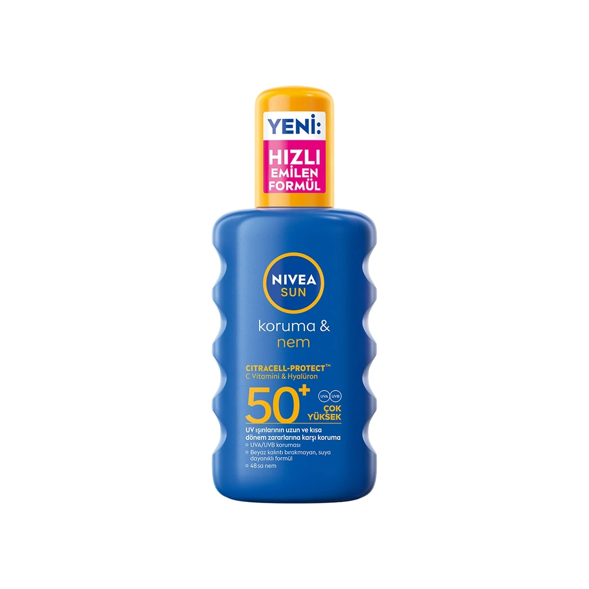 NIVEA SUN Koruma Nemlendirme SPF50+ Güneş Spreyi 200 ml