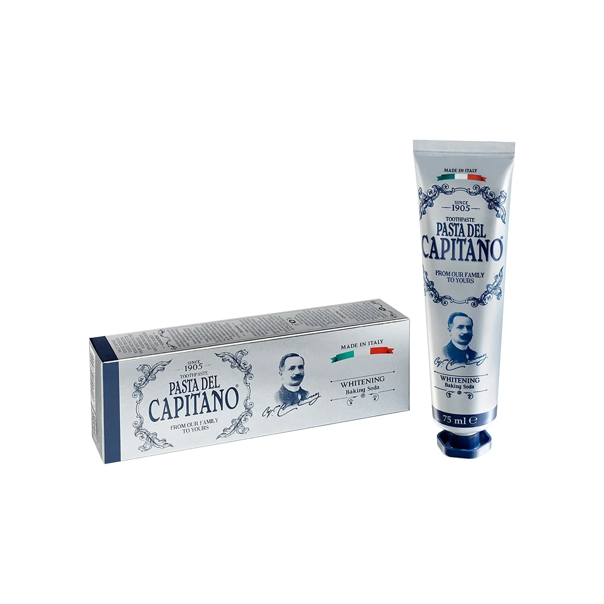 PASTA DEL CAPITANO Beyazlatıcı Karbonatlı Diş Macunu 75 ml