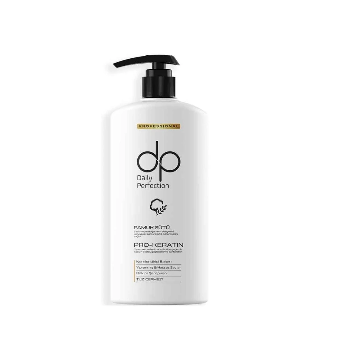 DAILY PERFECTION Pamuk Sütü ve Buğday Proteini Şampuan 800 ml