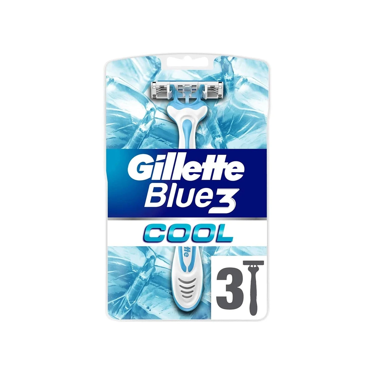 GILLETTE Blue 3 Ice 3'lü