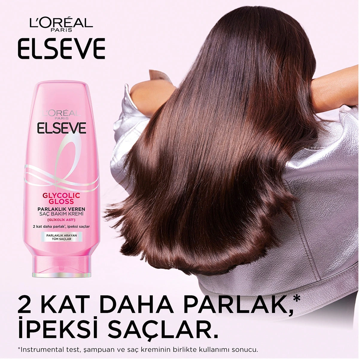 ELSEVE Saç Kremi Glycolic Gloss 250 ml — Fotoğraf 5