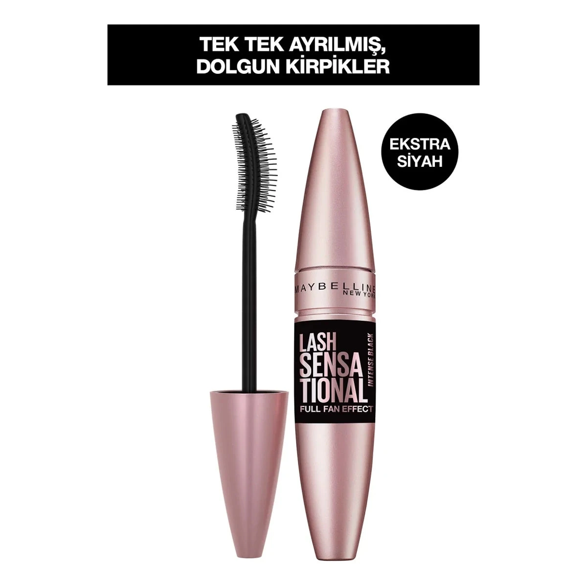 Maybelline Lash Sensational Extra Black Maskara — Fotoğraf 2