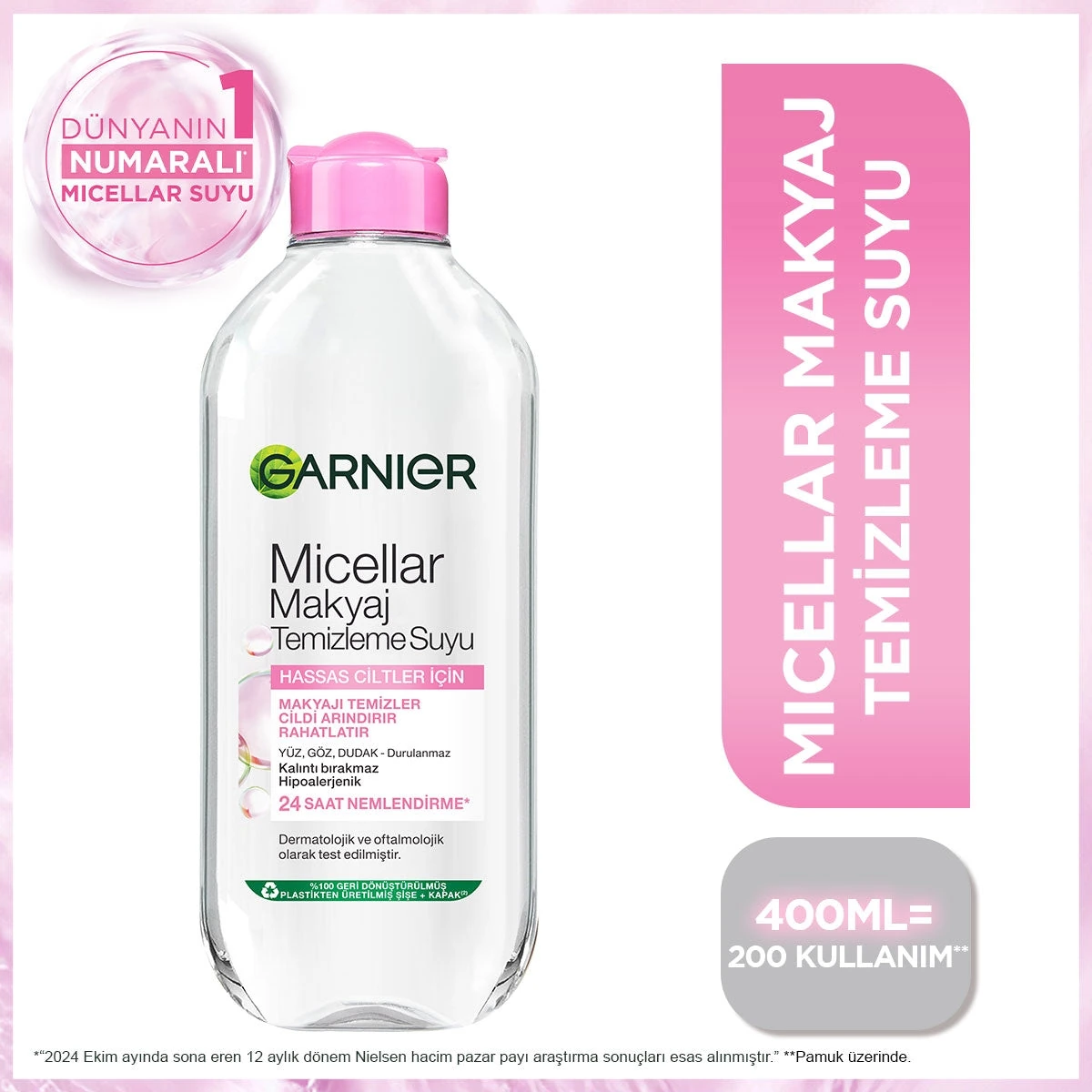 Micellar Kusursuz Makyaj Temizleme Suyu 400 ml
— Fotoğraf 2
