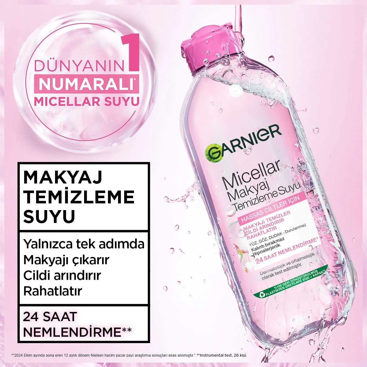 Micellar Kusursuz Makyaj Temizleme Suyu 400 ml
— Fotoğraf 3